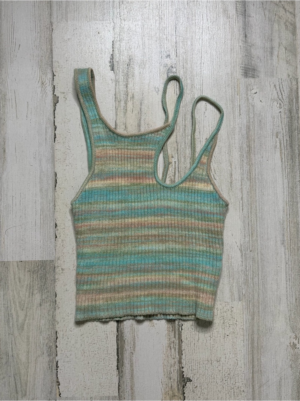 Lovers + Friends Ribbed Knitted Tank Size Small